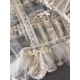 Cat Romance Cellophane Candy Wrapper Antique Short and Long Overdress Skirt and Apron(4th Reservation/2 Colours/Full Payment Without Shipping)